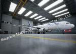 Customized Design Aircraft Hangar Buildings With Sliding Doors And Sandwich