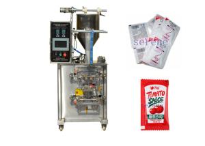 China 1.6kw Vertical Food Packing Machine , Electric Driven Type Ketchup Packing Machine factory