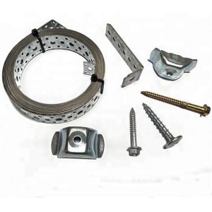 Customized Package Silver Gauge Galvanized Metal Perforated Plumbers Tape