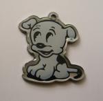 Grey cute 0.5mm - 1.0mm thickness Lapel Pin Badge