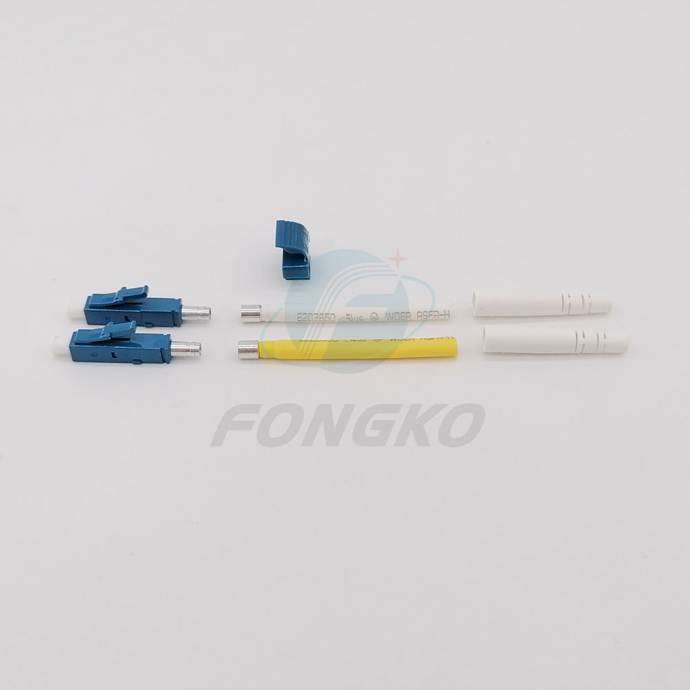 Lc/UPC Fiber Optic Connector Kit OEM Single Mode Duplex 2.0mm Fiber Optical Connector