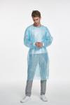 Good quality PE/SMS disposable Laboratory Isolation Gown different colors non