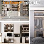 Linear Light Bar for Recessed Cabinets Cuttable Length Every 3 LEDs Wardrobe