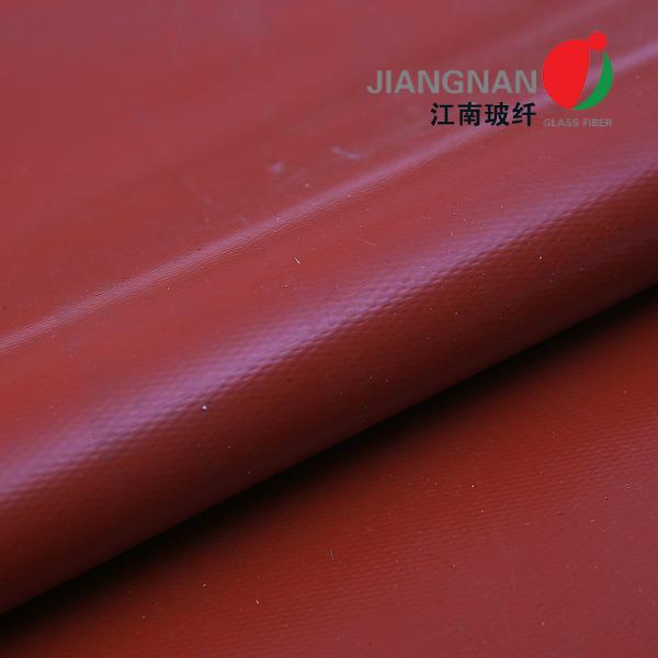 Flexible Silicone Coated Fiberglass Fabric For Fire Protection 160g/M2 - 2500g