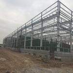 Metal Construction Building Welded H Steel Framed Agricultural Buildings With H
