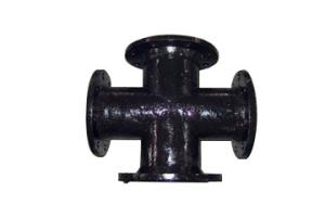 China Main Pipeline Branch Soil Pipe Ductile Iron Cross factory
