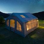 Custom Outdoor Inflatable House Air Tent Household Family Two-Room Waterproof