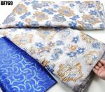 100% Polyester Brocade Jacquard Fabric for African Brocade Fabric Party Wedding