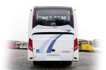 Higer 35 Seat Used Mini Bus , Used Diesel Coaches 100 Km/H Speed Wheelbase