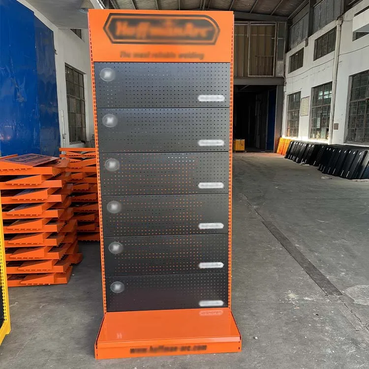 Factory Custom Size Color Logo Single-sided Black Display Rack Exhibitionstall Shelves Shelving Books For Sale