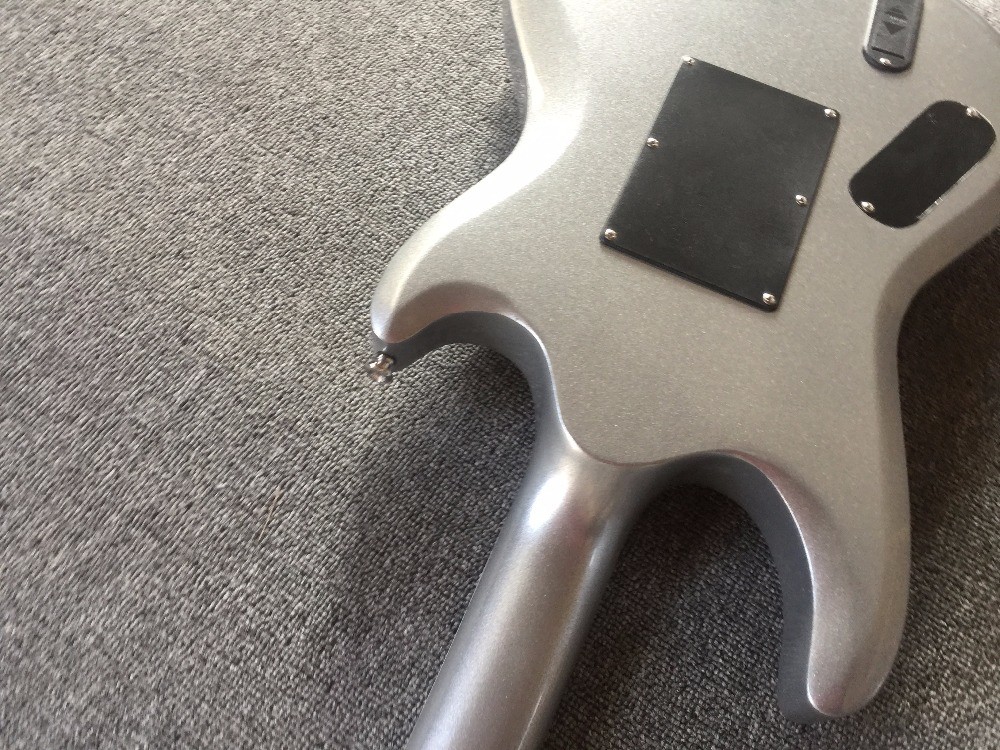 Top quality factory custom Silver Powder Mirror Panel High Quality Guitar/Anmiyue China Electric Guitar