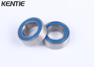 China Motor MR74RS Radial Deep Groove Ball Bearing Blue Rubber Seals 60000rpm 4 * 7 * 2.5mm factory