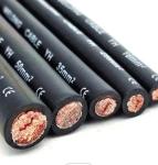 High Voltage Pure Copper Welding Cable 50mm Low-Loss Insulated Conductor with