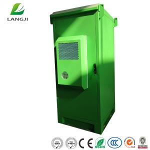 China Double Layer 30U Outdoor Telecom Cabinet With Heat Exchanger factory