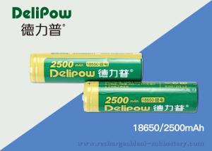 China Heat Resistant 18650 Rechargeable Lithium Battery With UL / CE / ROHS factory