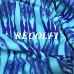 Printing Color Warp Knitted Fabric , Yoga Pants Material Premium Stretch Fiber