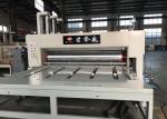 Semi Auto Feeder Type Corrugated Box Printing Machine , 2 Colour Flexo Printing