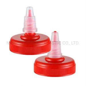 China Samples US 0.01/Piece 38mm Plastic Screw Cap Push Pull Cap for Water Bottle factory