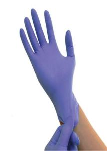 China Eco Friendly Polythene Disposable Gloves Anatomic Shape Comfortable Fatigue Prevention factory