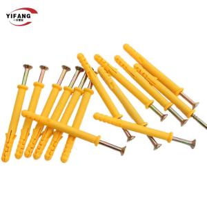 China Rubber Nylon 8*40mm Plastic Wall Plug Anchor factory