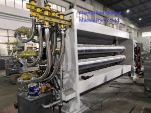 China High Speed Nonwoven Three Roller Calender Machine 250m/Min 520×3750 factory