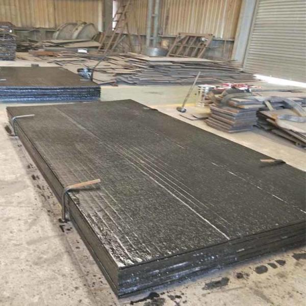 Bimetal Hardfacing Wear steel plate For Mining Chrome Carbide Overlay Wear Clad