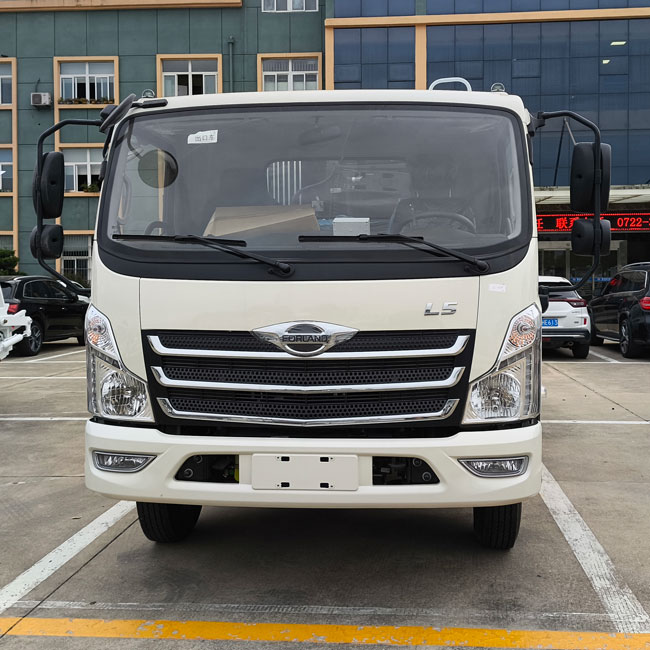 Cheap Price 4x2 8CBM Compactor Garbage Truck With Sidecar Hitch Bucket for City Road