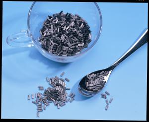 China Recyclable 11um Diameter Conductive Masterbatch With PVC Coating factory