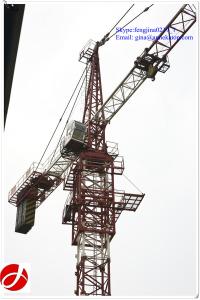 China low price 8t QTZ80-6010 construction tower crane factory