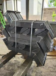 China Powder Coated Prefabricated steel Galvanized Stair Stringers Surface Mounting factory
