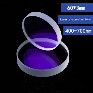 China Imported JGS1 Quartz Laser Optical Lens 400-700nm Double Sides Coated factory