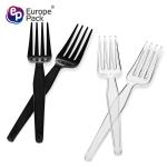 Food grade take away supplies disposable individual package plastic fork ps