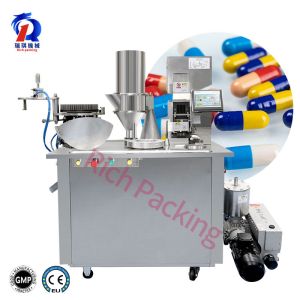 Semi Automatic Capsule Filling Machine Size 000 Capsule 30000 PCS/H
