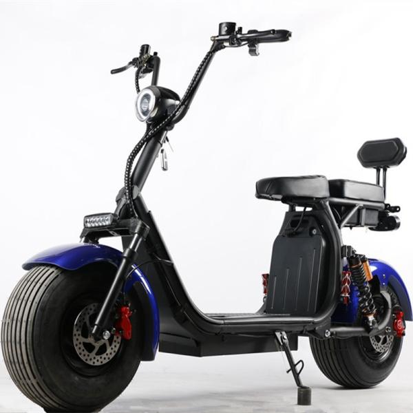Double Battery Citycoco Big Wheel Electric Scooter 1000W With Hydraulic Disc