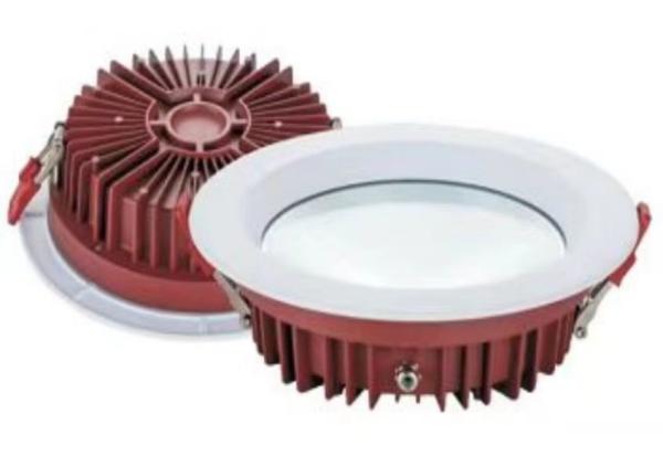LED down lights red cover recess ceiling proof lights home house hotel office