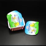 Aluminium Yogurt Foil Lid Dairy Packaging Yoghurt Pot Lids 70 Micron