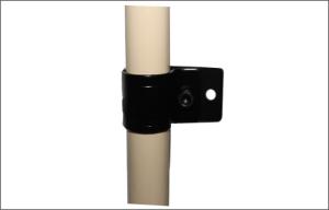 China Black Metal Steel Pipe Flexible Connectors , Black Pipe Clamp Joints In Pipe Racking factory