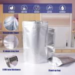 Printed 3.5 Edible Candy Packaging Bag With Zipper Heat Seal Custom Shape Mylar