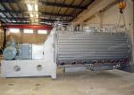 Food Powder Ploughshear Mixer / Hot Rubber Mixer With Heating And Cooling