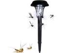 Outdoor Solar Anti-Mosquito Lamp Two Lawn Lights With Purple And White Light