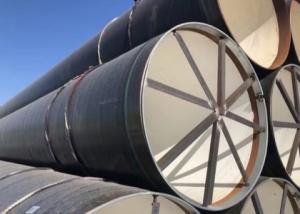 China Q235 SSAW Steel Pipe 3PE Coated for Oil Construction Projects factory