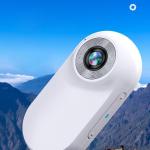 Outdoor Sports Pet Camera Collar ABS 1920*1080 Cat Camera Collar