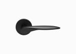 Bedroom Black Interior Double Door Handleset With Dummy
