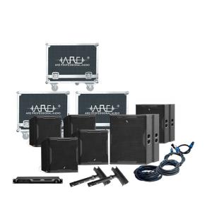 China ARE AUDIO passive single 10 inch compact outdoor line array speaker for corporate events factory