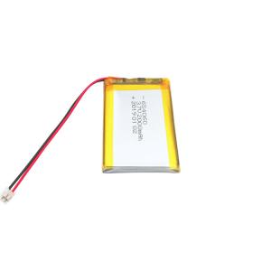 China Li Polymer 654060 GPS Tracker Battery Lithium 3.7 V 2000mah lipo battery factory