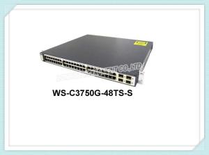 China Cisco Gigabit Ethernet Network Switch WS-C3750G-48TS-S 48Ports factory