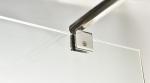 8mm Pivot Shower Screen 600x2000mm Aluminum Frame