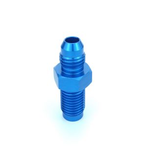 Customized Blue Powder Coating Machining Threaded Connection Sleeve in High