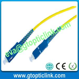 China SC-SC Single Mode Simplex Optical Fiber Jumper factory