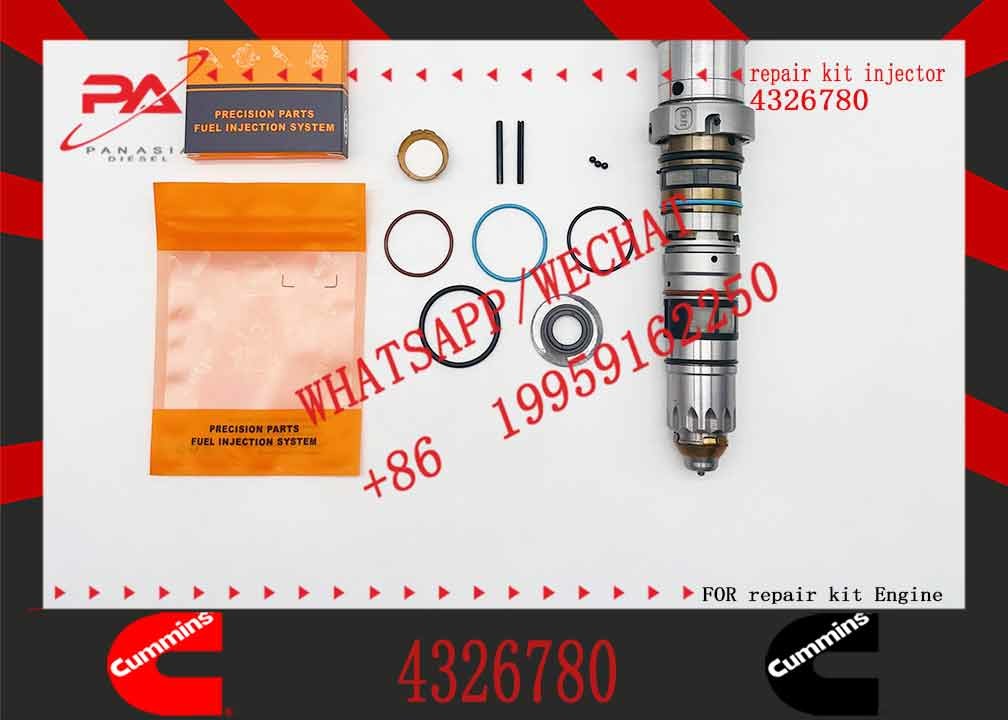 QSK23 QSK45 QSK60 Diesel Engine Common Rail Injector 4902828 4088428 4326780 4326781 4928346